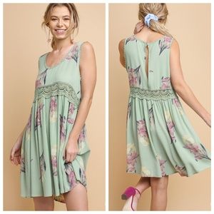 Mint Without the Chips Dress